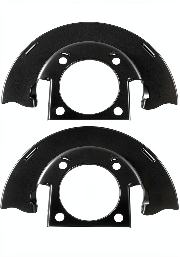 Brake dust shield installation