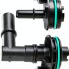 PCV Valve DriveFix Black Metal for Buick Chevy-5