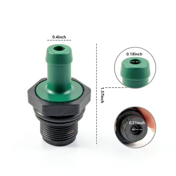 Figpade PCV Valve PA66 Material Automotive Replacement-1