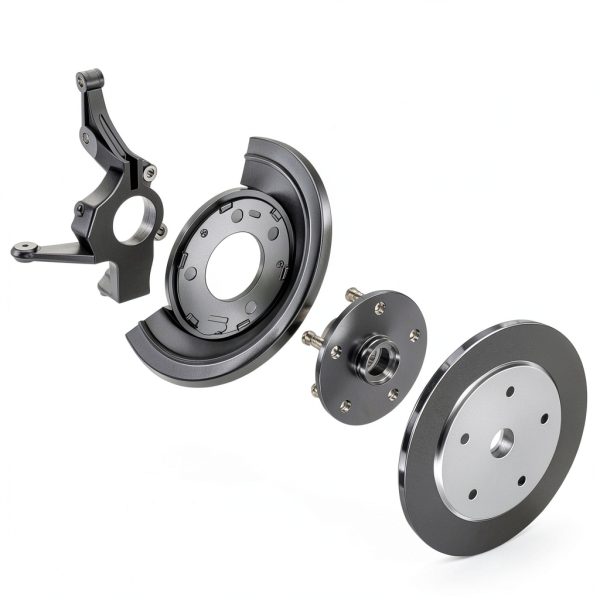 A-Premium Brake Dust Shields for Cadillac Escalade-2
