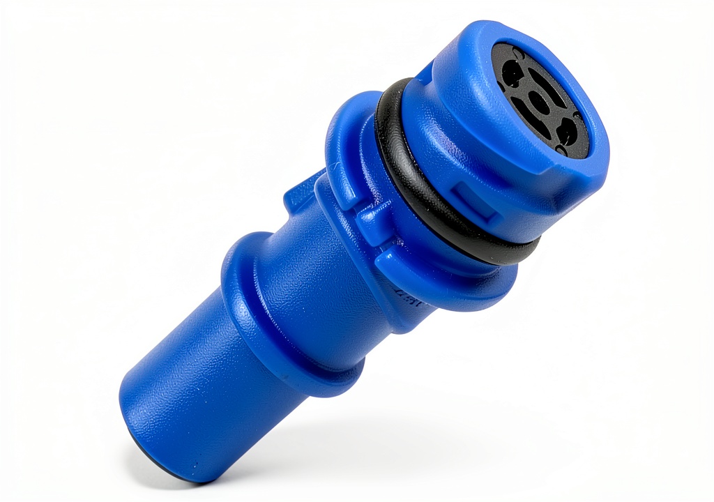 Installing LDCRE PCV Valve Fitting Metal 2 Port for Ford on a wooden workbench