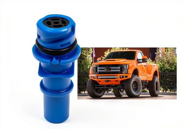 LDCRE PCV Valve Fitting Metal 2 Port for Ford-3