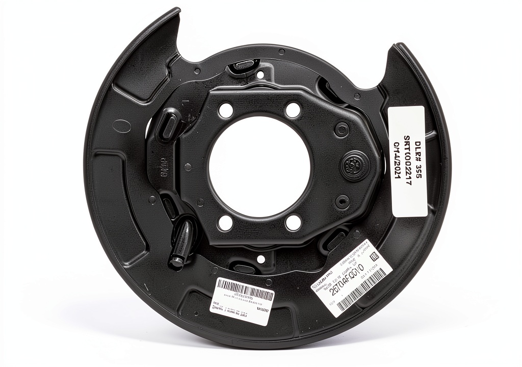 Subaru Brake Dust Backing Plate close-up