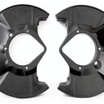 TRQ Brake Dust Shields Kit for Automotive-0
