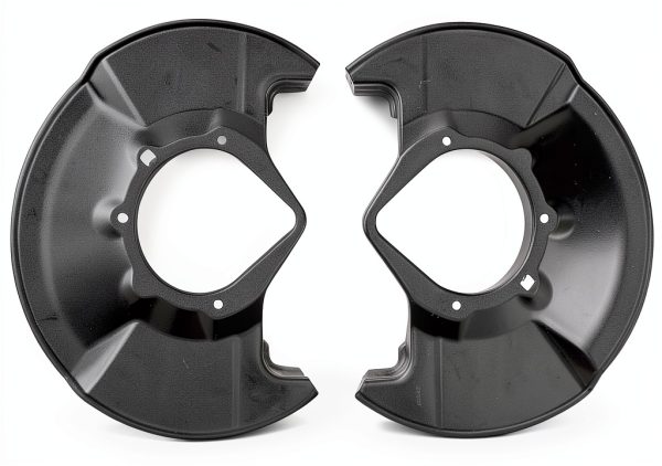 TRQ Brake Dust Shields Kit for Automotive-0