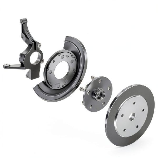 A-Premium Brake Dust Shields for Audi A3 Volkswagen Golf-1