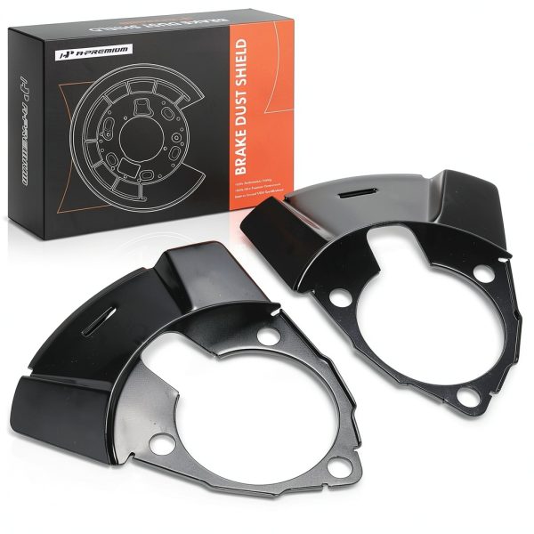 A-Premium Brake Dust Shields for Cadillac Escalade-8