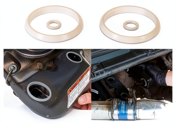 Camoo Rubber Crankcase CCV Breather Valve Seals for Ford-0