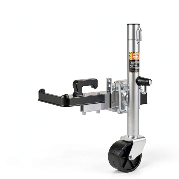 Trailer Jack YOMILINK 2000lb Silver Tongue Jack Model YM TJW 2000-7