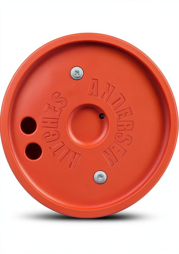 Andersen Hitches Jack Block RV Trailer Jack 8000lb Red Heavy Duty-3