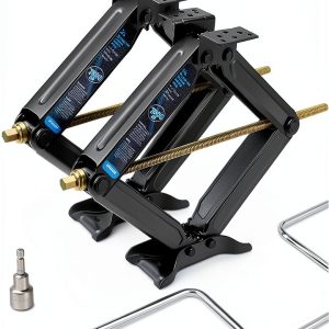 RV Scissor Jack 7500 lbs Heavy Duty Steel Kohree 2 Pack-0