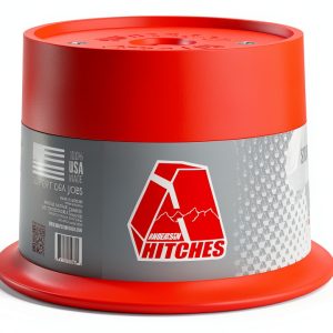 Andersen Hitches Jack Block RV Trailer Jack 8000lb Red Heavy Duty-0