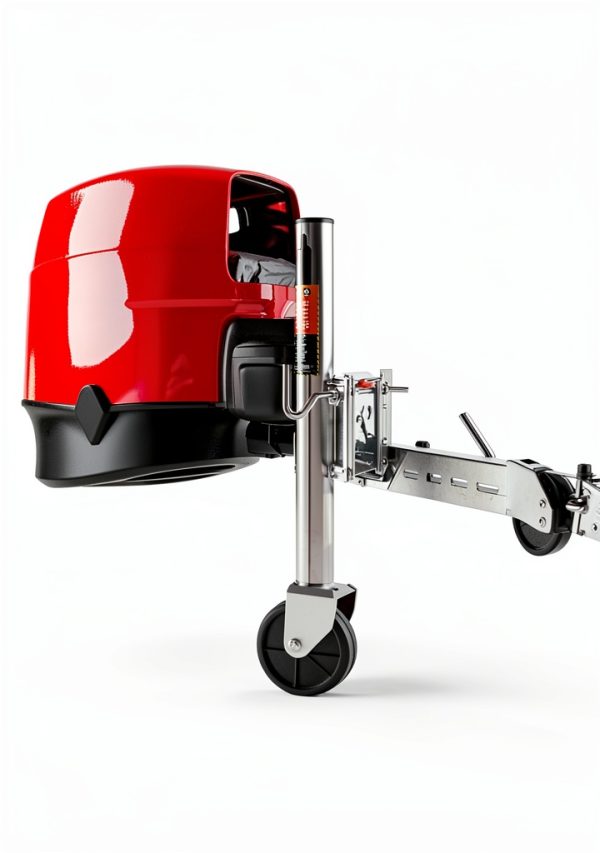 Trailer Jack YOMILINK 2000lb Silver Tongue Jack Model YM TJW 2000-5