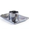 CURT Trailer Jack Foot 28272 Clear Zinc 2000lb Capacity-2