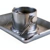 CURT Trailer Jack Foot 28272 Clear Zinc 2000lb Capacity-5