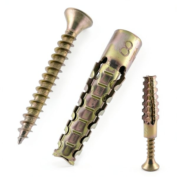 Heavy Duty Hollow Wall Anchors BOLTRIX 30-Pack Tree-Shape Steel Screws-0