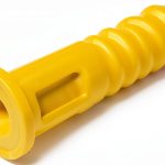 Hillman 370326 Ribbed Plastic Anchor, 4-6-8 X 7/8-Inch, Yellow, 100 count (Pack of 1)-0