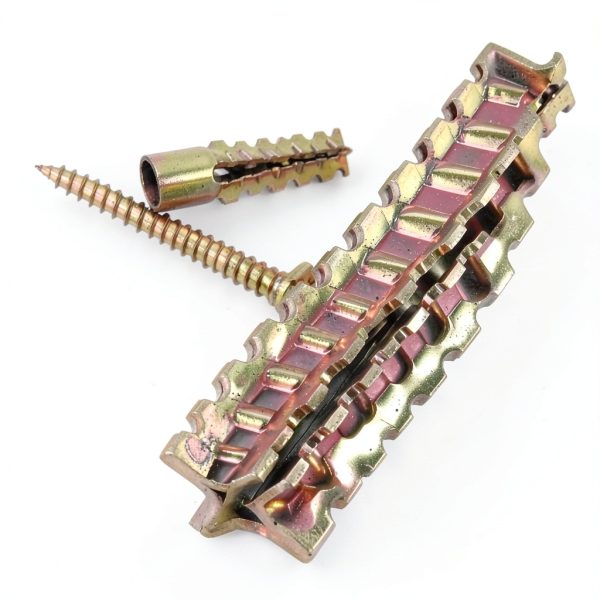 Heavy Duty Hollow Wall Anchors BOLTRIX 30-Pack Tree-Shape Steel Screws-2