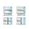 Heavy Duty Hollow Wall Anchors 20 Pack Suprom M6×32 Tree‑Shape Steel-2