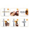 Molly Bolts FOREVTL Hollow Wall Anchors 32pcs 8 Sizes Heavy Duty Set-4