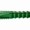 Hillman Ribbed Plastic Anchor 12-14-16 x 1-1/2" Green, 50-Pack-1