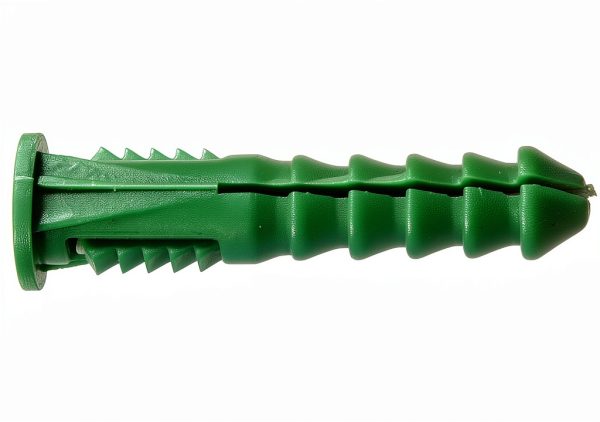 Hillman Ribbed Plastic Anchor 12-14-16 x 1-1/2" Green, 50-Pack-1