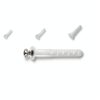 TOGGLER Alligator AF8 Flanged Anchor with Screws, Polypropylene, Made in US, for #8 to #14 Fastener Sizes (Pack of 20)-6