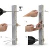 TOGGLER SNAPTOGGLE Heavy-Duty Drywall Toggle Bolt – 3/16"-24 UNC Zinc-Plated Anchor for Hollow Walls, Plaster & Tile – Holds 238 lbs in 1/2" Drywall, Easy Install – 2 Pack (Bolts Included)-1