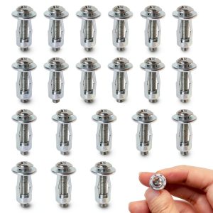 Hollow Wall Anchors 20pcs Heavy Duty M4 x 4/5" by BENLIUDH-0