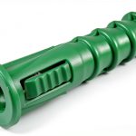 Hillman Ribbed Plastic Anchor 12-14-16 x 1-1/2" Green, 50-Pack-0