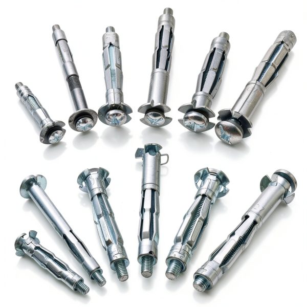 Heavy Duty Molly Bolt Anchor Kit by Glarks 6 Sizes Zinc Plated Steel-2