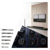 Molly Bolts by LIBRATON Heavy‑Duty Hollow Wall Anchor Kit 30pcs 6-6