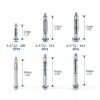Heavy Duty Molly Bolt Anchor Kit by Glarks 6 Sizes Zinc Plated Steel-1