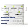 100 Pcs Blue Plastic Anchors for Concrete 5/16" x 1-1/2" #14 Screw or-2