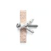 TOGGLER Alligator AF8 Flanged Anchor with Screws, Polypropylene, Made in US, for #8 to #14 Fastener Sizes (Pack of 20)-5